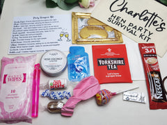 Personalised Hangover Kit | Prefilled Survival Kit | Hen do | Favour | Wedding | Bride |Recovery | Party | Bachelorette | Stag Do | Bachelor