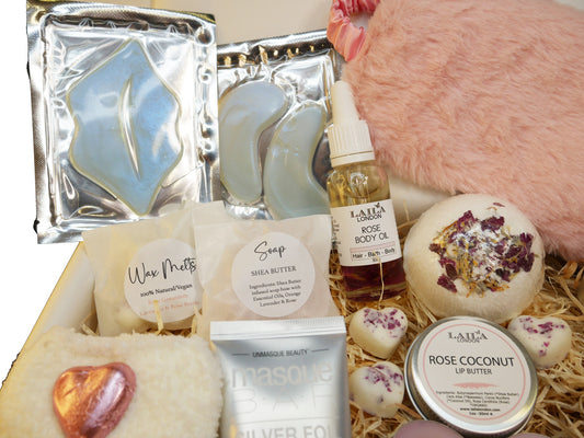Luxury Deluxe Spa Gift, Pamper Gift Box, Mothers Day New Mum Pregnancy Gift Birthday Hamper, Anniversary Gift Wrapped, Bridal, Get Well soon