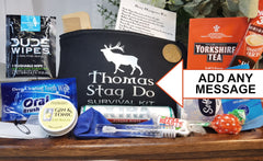 Bachelor Party Hangover Survival Kit | Stag Do | Pre-filled Recovery | Best Man | Favour | Wedding | Birthday | Bachelor | Gift | Zip Pouch