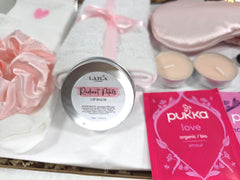 Bear Hug Care Package: Rose Quartz Necklace, Cozy Socks & Self-Care